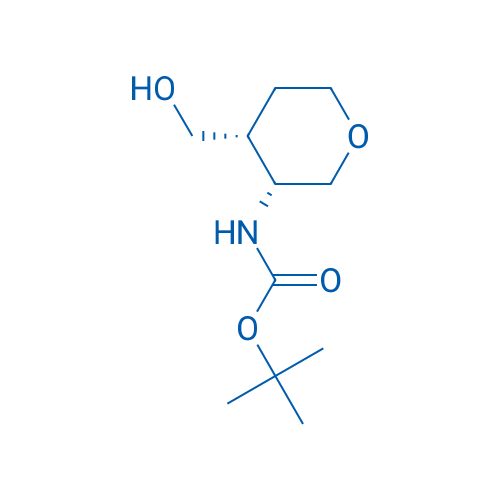 tert-Butyl (cis-4-(hydroxymethyl)tetrahydro-2H-pyran-3-yl)carbamate 100mg