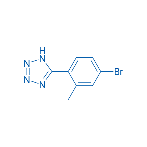 5-(4-Bromo-2-methylphenyl)-1H-tetrazole 250mg