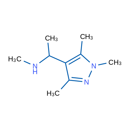 N-Methyl-1-(1,3,5-trimethyl-1H-pyrazol-4-yl)ethanamine 1g
