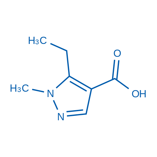 5-Ethyl-1-methyl-1H-pyrazole-4-carboxylic acid 50mg