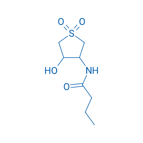 N-(4-Hydroxy-1,1-dioxidotetrahydrothiophen-3-yl)butyramide 1g