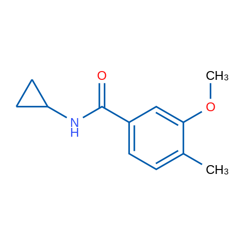 N-Cyclopropyl-3-methoxy-4-methylbenzamide 1g