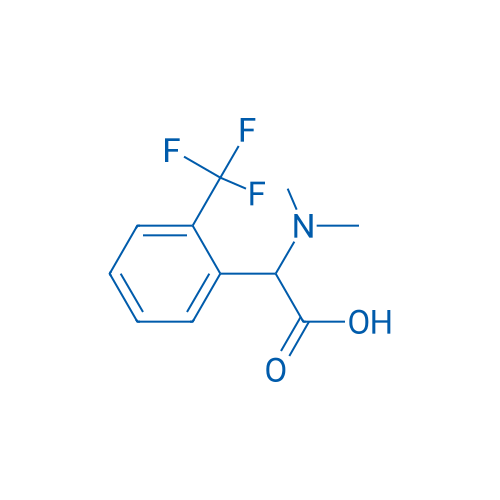 2-(Dimethylamino)-2-(2-(trifluoromethyl)phenyl)acetic acid 1g