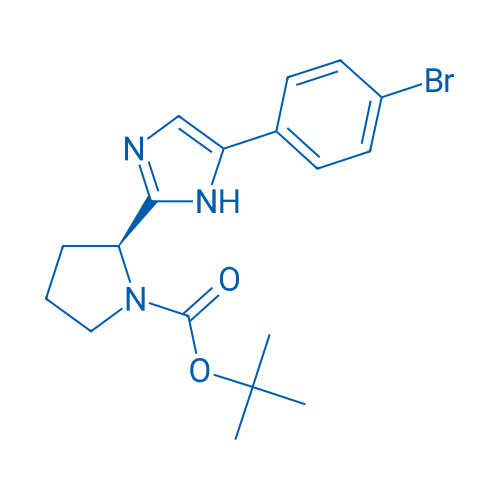 (S)-tert-Butyl 2-(5-(4-bromophenyl)-1H-imidazol-2-yl)pyrrolidine-1-carboxylate 5g