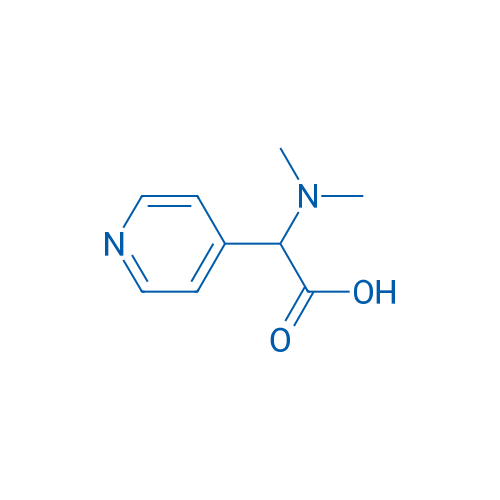 2-(Dimethylamino)-2-(pyridin-4-yl)acetic acid 100mg