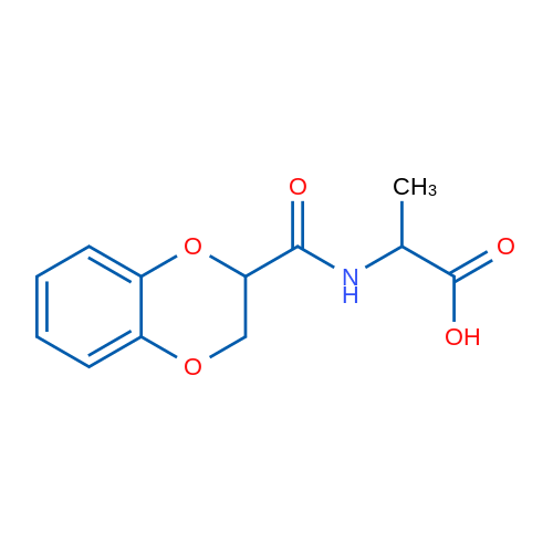 2-(2,3-Dihydrobenzo[b][1,4]dioxine-2-carboxamido)propanoic acid 1g