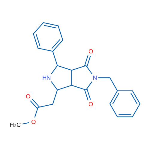 Methyl 2-(5-benzyl-4,6-dioxo-3-phenyloctahydropyrrolo[3,4-c]pyrrol-1-yl)acetate 1g