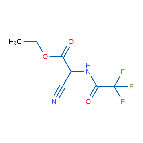 Ethyl 2-cyano-2-(2,2,2-trifluoroacetamido)acetate 1g