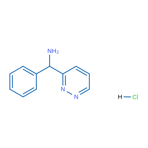 Phenyl(pyridazin-3-yl)methanamine hydrochloride 1g