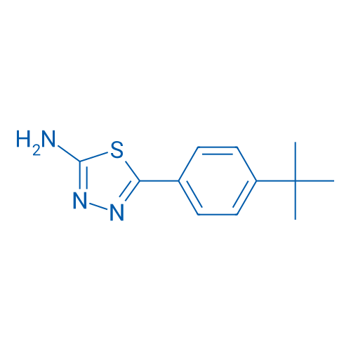 5-(4-(tert-Butyl)phenyl)-1,3,4-thiadiazol-2-amine 10g