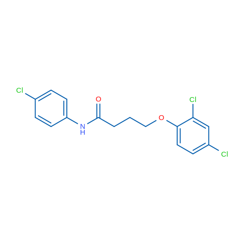 N-(4-Chlorophenyl)-4-(2,4-dichlorophenoxy)butanamide 1g