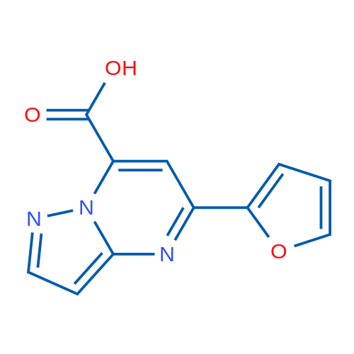 5-(Furan-2-yl)pyrazolo[1,5-a]pyrimidine-7-carboxylic acid 1g