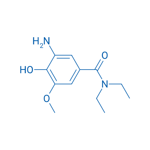3-Amino-N,N-diethyl-4-hydroxy-5-methoxybenzamide 1g
