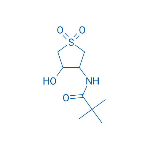 N-(4-Hydroxy-1,1-dioxidotetrahydrothiophen-3-yl)pivalamide 1g