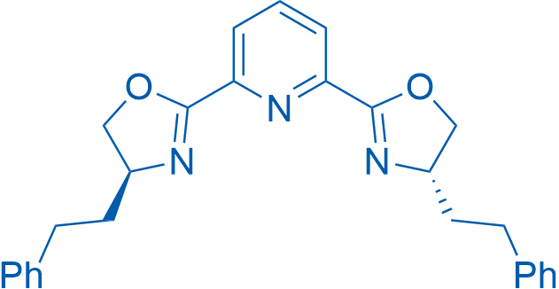 2,6-Bis((S)-4-phenethyl-4,5-dihydrooxazol-2-yl)pyridine 250mg
