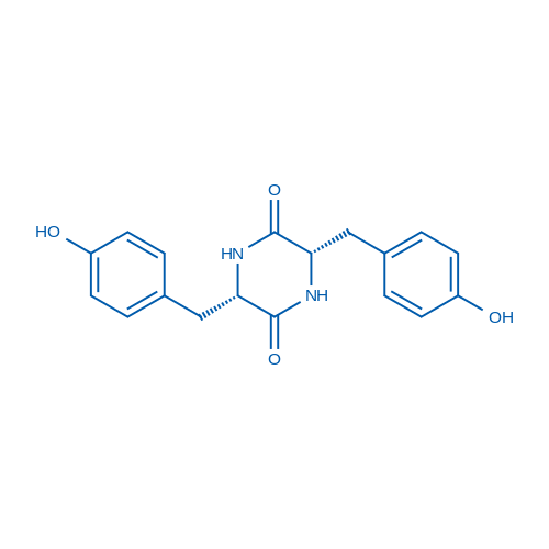 (3S,6S)-3,6-Bis(4-hydroxybenzyl)piperazine-2,5-dione 100mg
