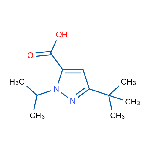 3-tert-Butyl-1-(propan-2-yl)-1h-pyrazole-5-carboxylic acid 1g