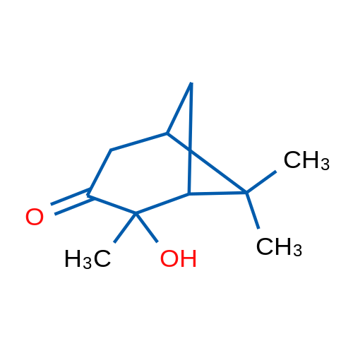 2-Hydroxy-2,6,6-trimethylbicyclo[3.1.1]heptan-3-one 1g