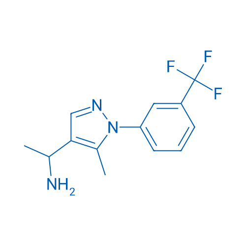 1-{5-methyl-1-[3-(trifluoromethyl)phenyl]-1H-pyrazol-4-yl}ethan-1-amine 5g