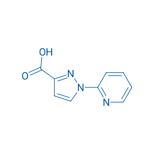 1-(Pyridin-2-yl)-1H-pyrazole-3-carboxylic acid 250mg