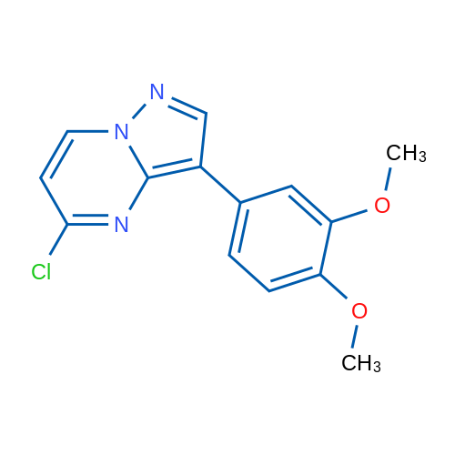 5-Chloro-3-(3,4-dimethoxyphenyl)pyrazolo[1,5-a]pyrimidine 1g