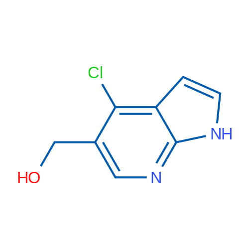 (4-Chloro-1H-pyrrolo[2,3-b]pyridin-5-yl)methanol 1g