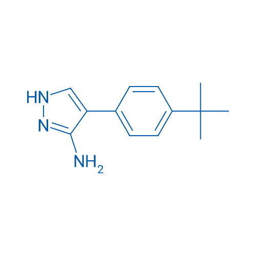 4-(4-(tert-Butyl)phenyl)-1H-pyrazol-3-amine 250mg