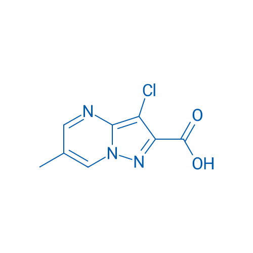 3-Chloro-6-methylpyrazolo[1,5-a]pyrimidine-2-carboxylic acid 250mg