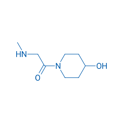 1-(4-Hydroxypiperidin-1-yl)-2-(methylamino)ethan-1-one 100mg