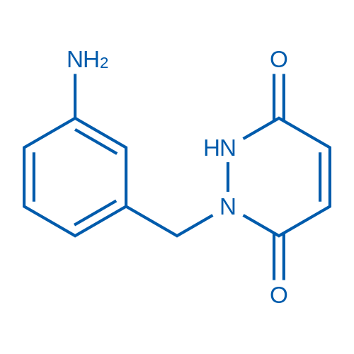 1-[(3-Aminophenyl)methyl]-1,2,3,6-tetrahydropyridazine-3,6-dione 250mg