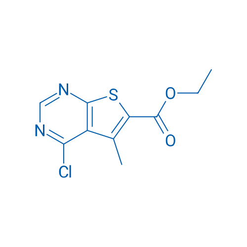 Ethyl 4-chloro-5-methylthieno[2,3-d]pyrimidine-6-carboxylate 100mg