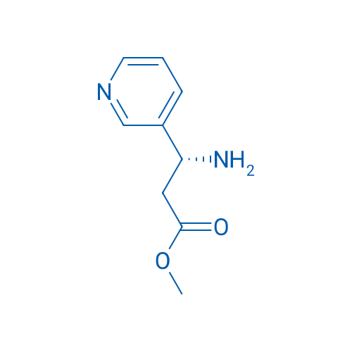 Methyl (3R)-3-amino-3-(pyridin-3-yl)propanoate 1g