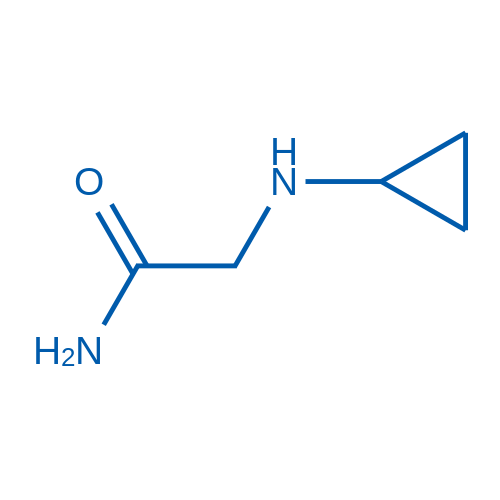2-(Cyclopropylamino)acetamide 50mg