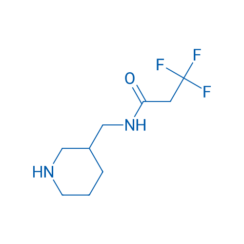 3,3,3-Trifluoro-N-(piperidin-3-ylmethyl)propanamide 100mg