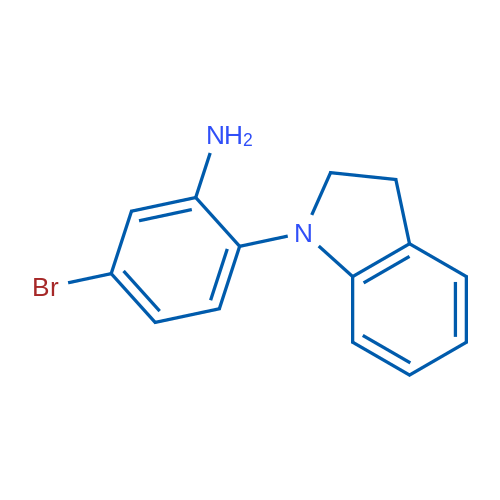 5-Bromo-2-(indolin-1-yl)aniline 5g