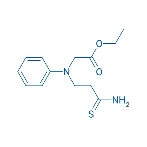 Ethyl 2-[(2-carbamothioylethyl)(phenyl)amino]acetate 5g