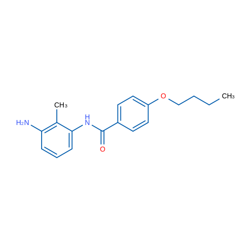 N-(3-Amino-2-methylphenyl)-4-butoxybenzamide 5g