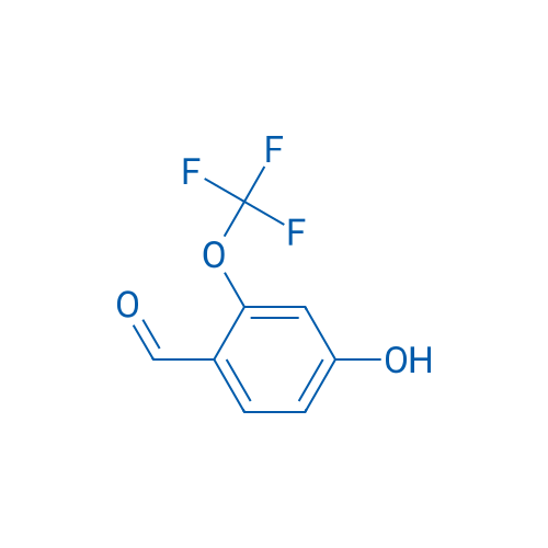 4-Hydroxy-2-(trifluoromethoxy)benzaldehyde 250mg