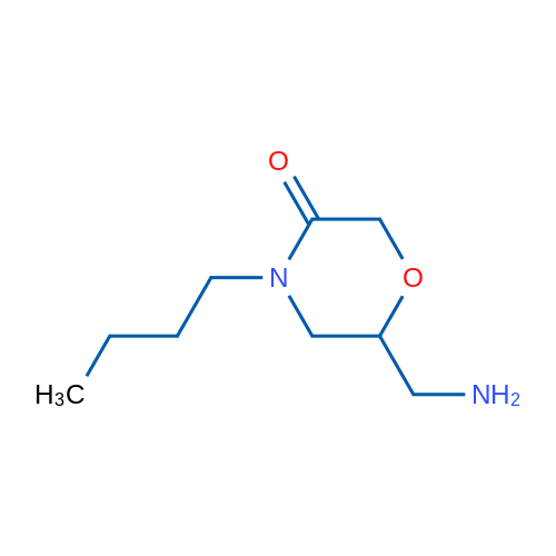 6-(Aminomethyl)-4-butylmorpholin-3-one 1g
