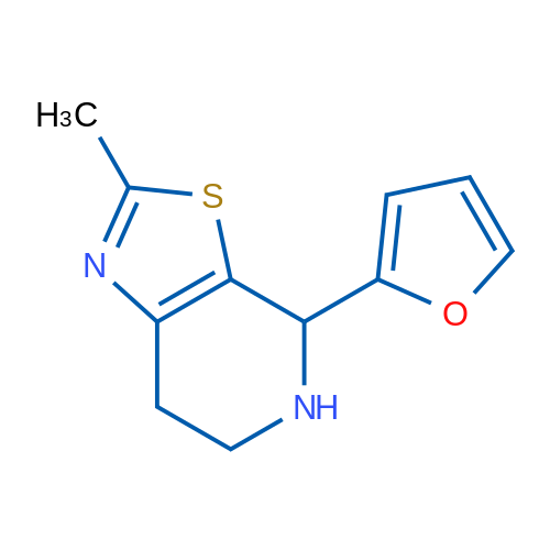 4-(Furan-2-yl)-2-methyl-4,5,6,7-tetrahydrothiazolo[5,4-c]pyridine 1g