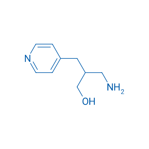 3-Amino-2-(pyridin-4-ylmethyl)propan-1-ol 250mg