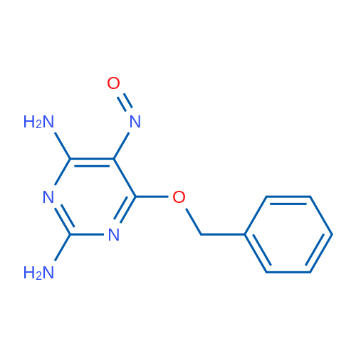 6-(Benzyloxy)-5-nitrosopyrimidine-2,4-diamine 1g