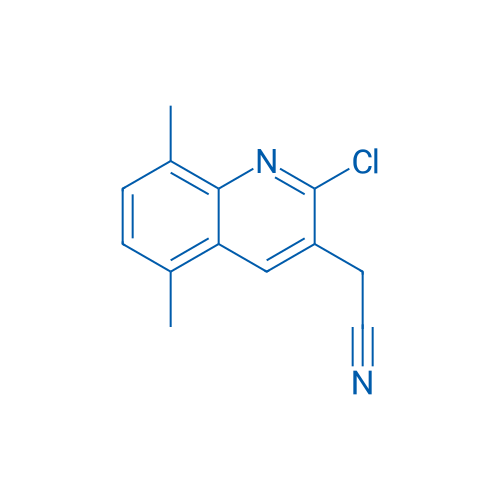 2-(2-Chloro-5,8-dimethylquinolin-3-yl)acetonitrile 1g