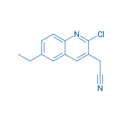 2-(2-Chloro-6-ethylquinolin-3-yl)acetonitrile 1g