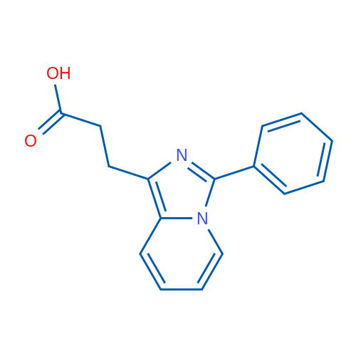 3-(3-Phenylimidazo[1,5-a]pyridin-1-yl)propanoic acid 1g