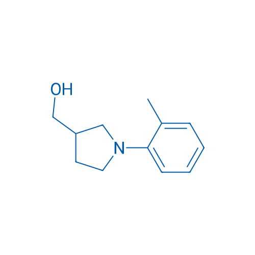 (1-(o-Tolyl)pyrrolidin-3-yl)methanol 250mg