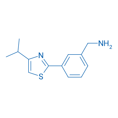 (3-(4-Isopropylthiazol-2-yl)phenyl)methanamine 1g