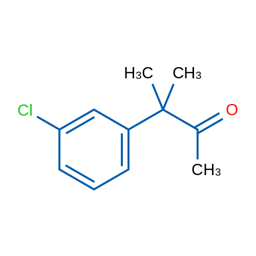 3-(3-Chlorophenyl)-3-methylbutan-2-one 1g
