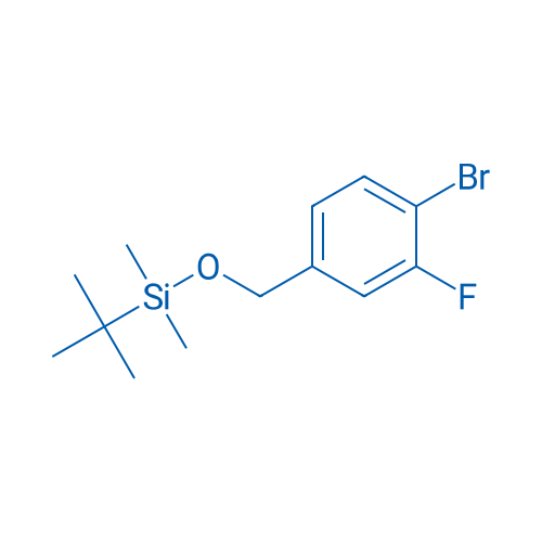 ((4-Bromo-3-fluorobenzyl)oxy)(tert-butyl)dimethylsilane 1g