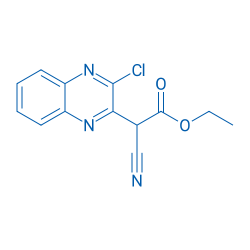 Ethyl 2-(3-chloroquinoxalin-2-yl)-2-cyanoacetate 1g